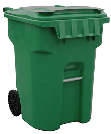 95 Gallon Residential Trash Can - Waste Container - OTTO-USA